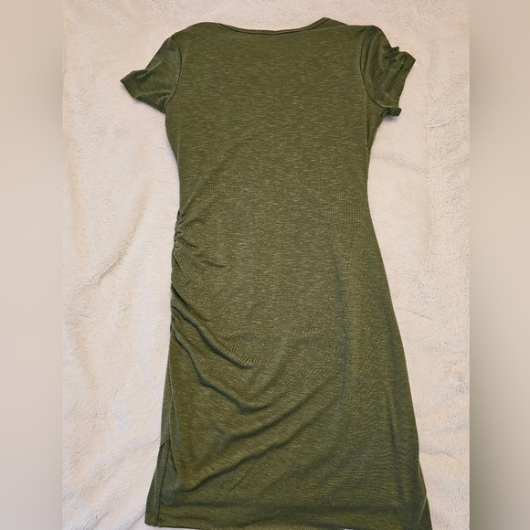 BTFBM Women's Summer Casual Dress in Green Size Small - Picture 3 of 3